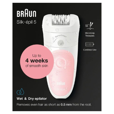 Braun Silk-Epil 5 SE-5516 Wet & Dry epilator Lady Shaver