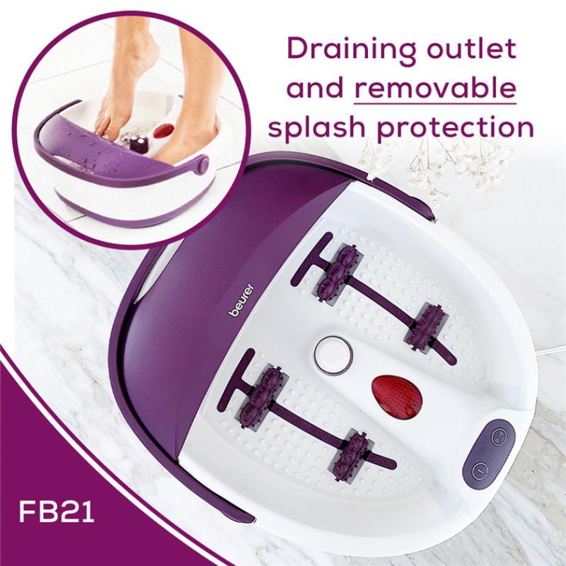 Beurer Massager FB21 Foot Spa With pedicure application 3 functions