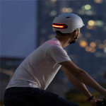 LIVALL Smart4u SH50U White Safety Helmet M 54-58cm Commuter Bling LED Racing Helmet