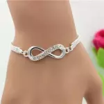 Silver Infinity Bracelet Jewelry