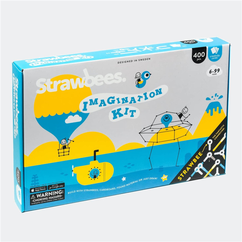 Strawbees Imagination Kit - 400 Pieces (VINTAGE)