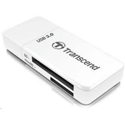 Transcend Compact F5 USB 3.0 WHITE Card Reader